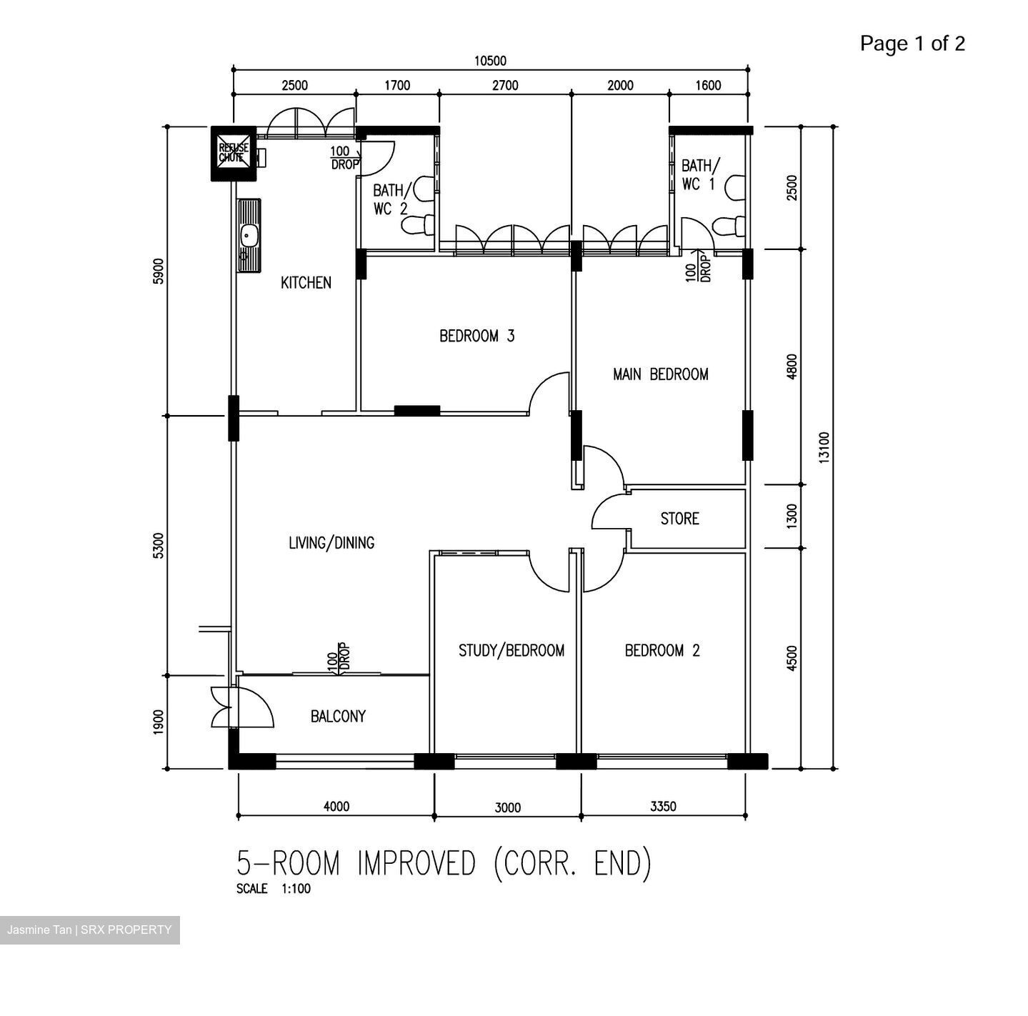 Blk 154 Bishan Street 13 (Bishan), HDB 5 Rooms #395664161